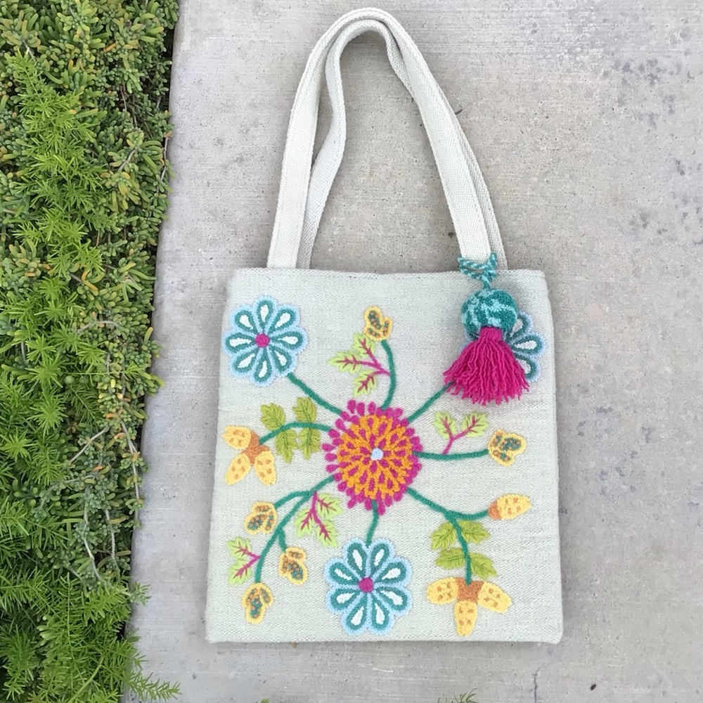 New Sundance Catalog Garden Arbor Tote Bag